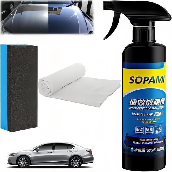 Sopami Car Coating Spray,Sopami Quick Effect Coating Agent,Sopami Quickly Coat Car Wax,Sopami Car Scratch Wax Polish Spray