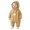 Khaki, variant on Baby Toddler Winter Snowsuit, Insulated Hooded Padded Coverall Jumpsuit, Wind Resistant Infant Outdoor Pram Suit for Newborn Boys Girls Daily Outings