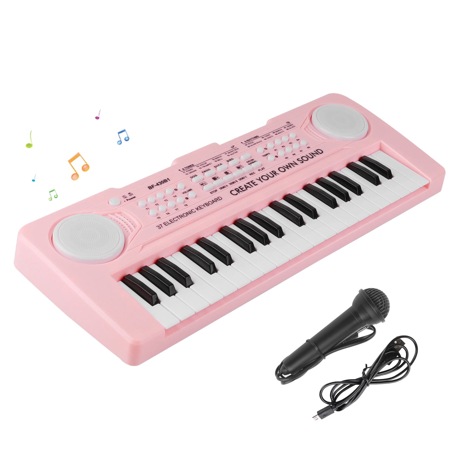 LAYADO 37 Key Electric Keyboard Piano for Beginners Portable Electronic