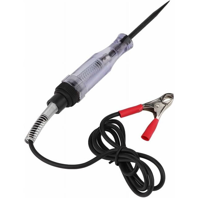 Stylo Testeur de Tension, Stylo de Test Électrique6V 24V Testeur de Circuit Stylo de Test Électrique Tension éLectrique Stylo Test ÉLectrique Automatique Courant Continu Tournevis Machines