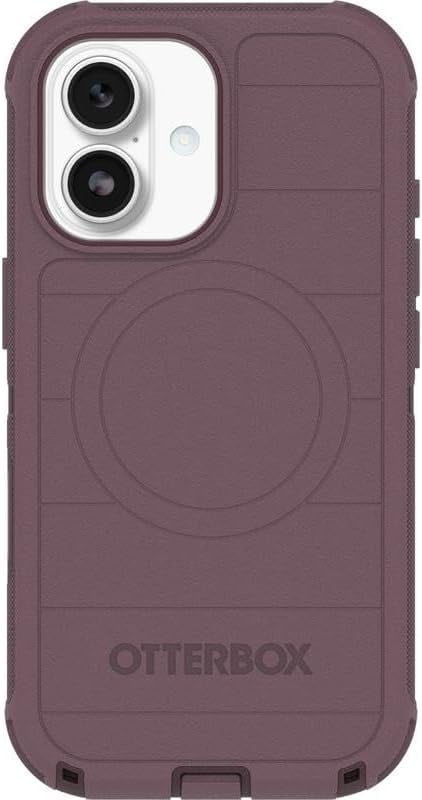 OtterBox iPhone 17 (Only) Bundle: Defender Series Case & Screen Protector - Purple Mystery - Case Only - Snaps on MagSafe - Tough - Rugged & Durable - Non-Retail Packaging