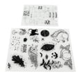 thumbnail image 4 of Clear Stamps, Decorative Stamps Transparent Safe Reliable   For Diaries For Envelopes For Greeting Cards, 4 of 8