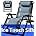 Blue Ice Silk Padded Chair