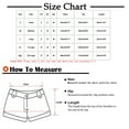 thumbnail image 3 of IROINNID Women's Casual Summer EL Leisure Denim Shorts Streetwear, 3 of 8