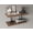 Light Brown, variant on Light Brown Floating Shelves Set of 2 for Wall Decor, 31.5 Wide Particle Board Shelves for Bedroom, Bathroom Storage & Living Room Bookshelves