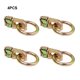 thumbnail image 5 of Riwesomey 4x L-Track Montaje de amarre de doble perno con anillo O Amarres de doble perno Stud Stud Tie Down L-Track Vehículos, repuestos y accesorios Mis, 5 of 6