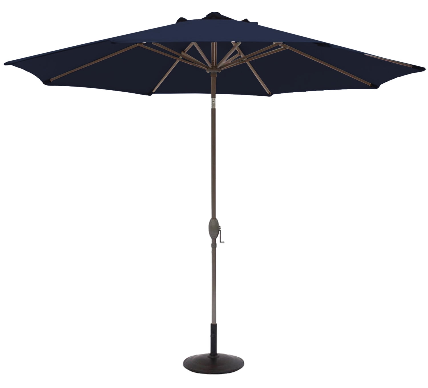 Cabana Life 7.5 ft Blue Octagon Tilting Patio Umbrella, Adjustable Tilt