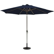 Cabana Life 7.5 ft Blue Octagon Tilting Patio Umbrella, Adjustable Tilt