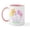 White/Pink Inside, variant on CafePress - Easter Bunny Mug - 11 oz Ceramic Mug - Novelty Coffee Tea Cup