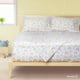thumbnail image 4 of Dreamlab Kids Juego de Sábanas Infantiles, Microfibra Suave | Diseño Estampado para niña | 3 Piezas. (Tamaño Individual, Arcoíris), 4 of 9
