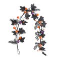 thumbnail image 1 of Espeluznantes Enredaderas De Hojas De Arce Para Halloween: ¡Hojas De Arce Artificiales Perfectas Para Decorar Árboles Y Fiestas!, 1 of 5
