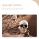 thumbnail image 4 of Diseño creativo de calavera de Halloween gancho de la pared de la pared del soporte del soporte del soporte de la pared, 4 of 7