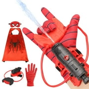 LITOTAIL Spider Gloves Man Web Shooter Toy Water Blaster Gun for Boys Superhero Spider-Man Toy for Kids