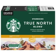 Starbucks® Mélange Nordique® Café Moulu Torréfaction Starbucks Blonde® K-Cup® Capsules 24 unités
