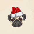thumbnail image 4 of Inktastic Christmas Pug Dog Santa Boys or Girls Baby T-Shirt, 4 of 5