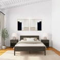 thumbnail image 2 of Plank+Beam Solid Wood Queen Bed Frame with Headboard, Modern Platform Bed for Adults, 2 of 7