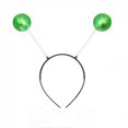 thumbnail image 1 of Alien Antenna Headband MartianHeadband Alien HeadBopper Halloween Alien Headband Metallic MartianAntenna Headban, 1 of 5