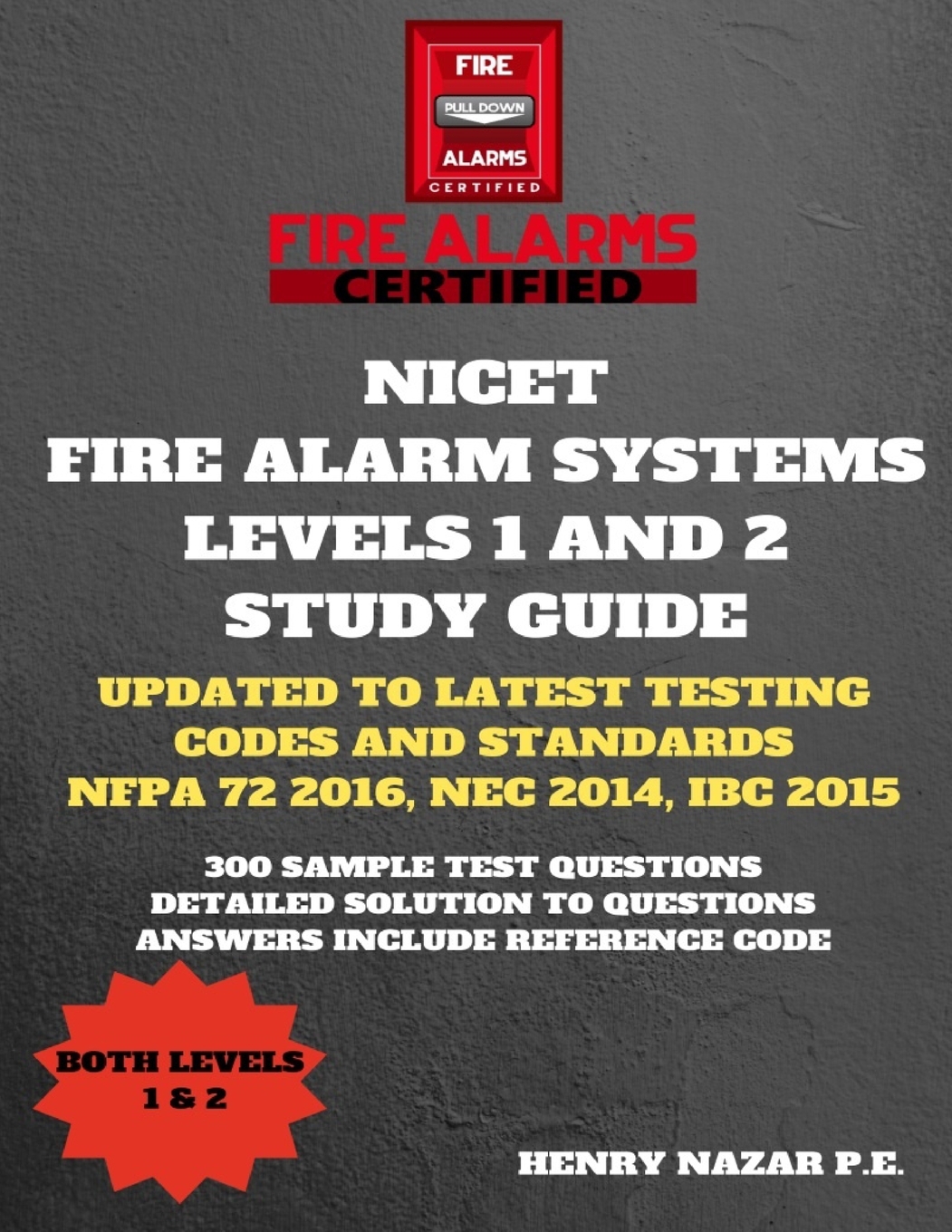 NICET Fire Alarm Systems Levels 1 & 2 Study Guide (Paperback) Walmart