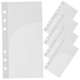 thumbnail image 5 of BESTYASH 5Ud Bolsillos Transparentes Para Archivador Bolsas Portátiles Para Presupuesto Y Tarjetas PP Resistente, 5 of 7