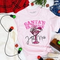 thumbnail image 6 of Santa&rsquo;s Favorite Pink Martini Retro Disco Christmas Tee, 6 of 6