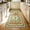 Light green, variant on WETRBWEH Floral Entryway Rug 2x3, Front Door Small Throw Rugs for Entrance Bathroom Kitchen Indoor, Vintage Floral Washable Rug, Non-Slip Carpet Mats