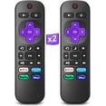 thumbnail image 1 of 2PCS Upgrade Replacement Remote for All Roku TCL TV, Compatible with TCL/Hisense/Onn/Sharp/Element/Philips/Insignia/Jvc/RCA Smart TVs(Not for Roku Stick and Box), 1 of 8