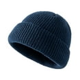 thumbnail image 2 of Airle Bonnet Tricoté Fait Main Évasé Décontracté Extensible Résistant au Froid Couleur Unie Automne Hiver Bonnet pour Femmes pour Extérieur, 2 of 8