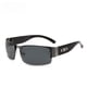 thumbnail image 2 of Gafas de sol para hombre, de metal, con pata ancha, cómodas, R-12, 2 of 6