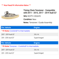 thumbnail image 2 of Timing Chain Tensioner - Compatible with 2011 - 2015, 2017 - 2019 Audi Q7 2012 2013 2014 2018, 2 of 2