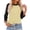 Yellow-1, variant on Long Sleeve Tops for Womens Baseball Style Raglan Tshirts Casual Color Block Tees Workout Jersey Loose Fit Shirts