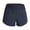 Dark Blue, variant on INNERSY Women's Period Underwear Workout Shorts with Pockets Leak Proof Athletic Shorts(L,Black)