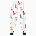 thumbnail image 5 of TOWED22 Baby Boy Fall Winter Clothes 2-Piece Cotton Graphic Sweatshirt Tops Cotton Joggers Pants Toddler Outfits Clothing(Dark Green,3-4 Y), 5 of 8