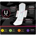 thumbnail image 3 of U by Kotex AllNighter Ultra Thin Overnight Pads with Wings, 12 Count, 3 of 4