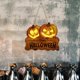 thumbnail image 5 of Cartel colgante de calabaza Zulema Estilo A de madera, 5 of 5