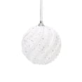 thumbnail image 1 of Inteprter Adornos de bolas navideñas con elegantes reutilizables y decorativos que tienen buena resistencia a roturas Kits de decoración para fiestas blanco, 1 of 6