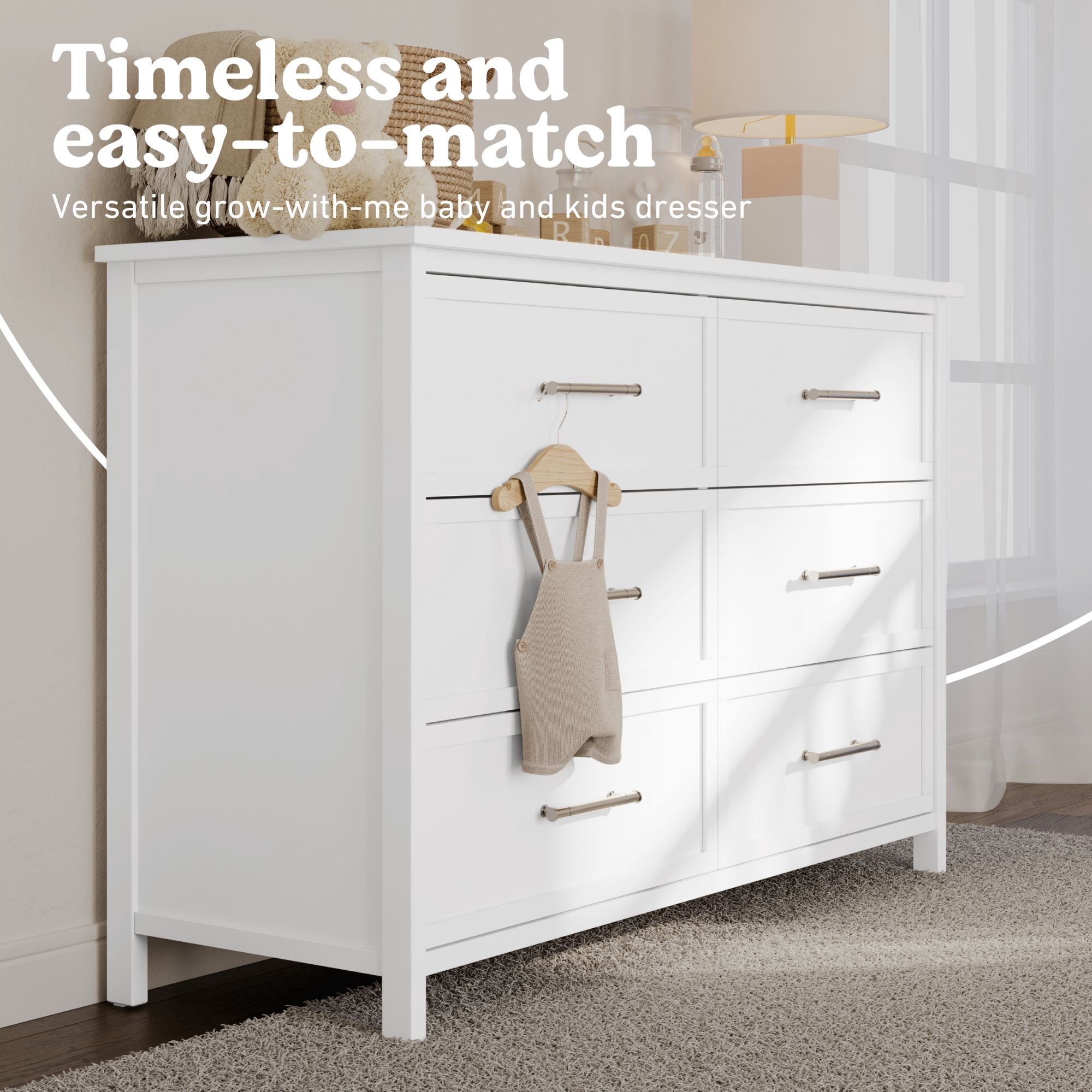 white dresser near me Gorsedd Marble & Antique ideal for more delicate items Homfa Storage Cabinet, 6 Drawer