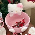 thumbnail image 4 of Hello Kitty Storage Basket Cute Box Bedroom Decoration Birthday Gift Home Decorative, 4 of 10