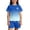 Z02-Blue, variant on shqvo Cute 2T Boy Outfits,Girls Summer Gradient Print Lightweight Playful Outfit Set With Bright Patterns for Kids And Toddlers