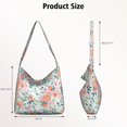 thumbnail image 3 of Sunflower and Daisy Crossbody Bag | Large Capacity Handbag | Multi-Pocket for Daily Essentials, 3 of 5