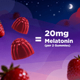 thumbnail image 4 of Vitamatic Melatonin 20mg Gummies for Adults, 30 Servings - 60 Vegetarian Gummies - Non-Habit Forming Sleep Aid Supplement, 4 of 11