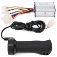 thumbnail image 2 of 24V 250W Brush Controller Extended Cable Single Hand Grip Set Electric Bicycle Handlebar, 2 of 17
