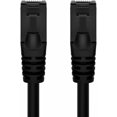 thumbnail image 2 of miduoudo-Cat6A Flexible TPE Patch Cable - 2 Feet - Black | UTP, 24AWG, 500MHz, Pure Bare Copper, Snagless RJ45, Ethernet Cable - Flex Series, 2 of 4