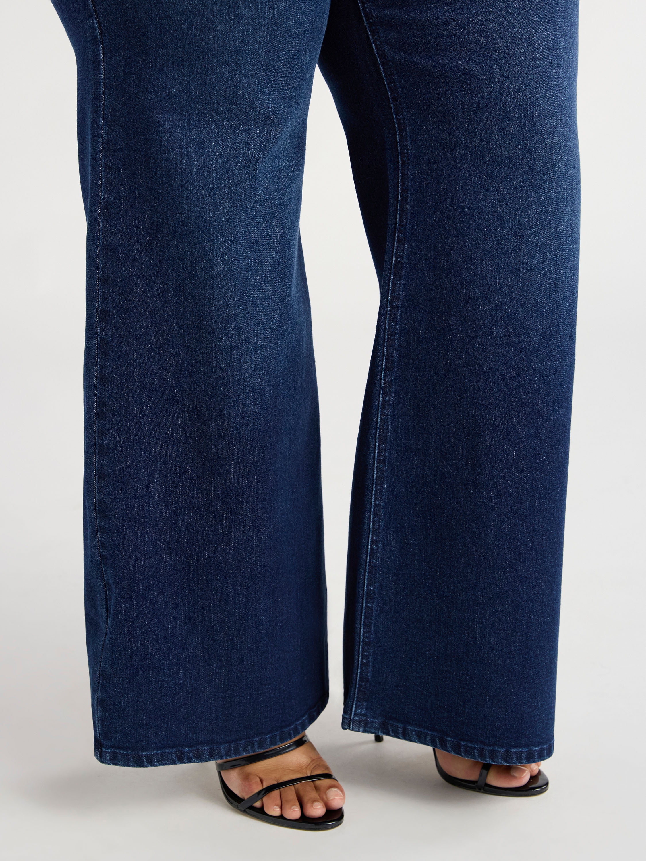 Sofia by Sofia Vergara Women's and Women's Plus Margot Wide Leg High Rise Jeans, 30.5" and 32.5" Inseams, Sizes 0-28