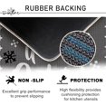 thumbnail image 4 of Grey Winter Baby It''s Cold Outside Kitchen Rugs Set of 2, Gray Knitted Abstract Snowman House Kitchen Mats Decor, Christmas Farmhouse Floor Door Mat Home Decorations - 17x30 and 17x47 Inch, 4 of 6