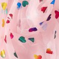thumbnail image 4 of Xdegoge Girls Tulle Tutu Skirt with Colorful Heart Print for Dance Parties and Costume Events, 4 of 9