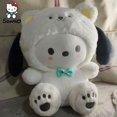 thumbnail image 4 of Muñecos de peluche Kawaii Sanrio, juguetes de peluche de Hello Kitty, Pochacco Cinnamonroll, almohada Kuromi, regalos de decoración, Y2k2168, 4 of 5