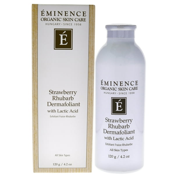 Exfoliante Dermafoliant de Ruibarbo Fresa con Ácido Láctico 4.2oz Eminence Exfoliante 4.2oz