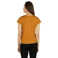 thumbnail image 5 of Inkmeso Solid Short Sleeve Basic T-Shirt For Womens Patch Pocket Casual Summer Basic Top, 5 of 7