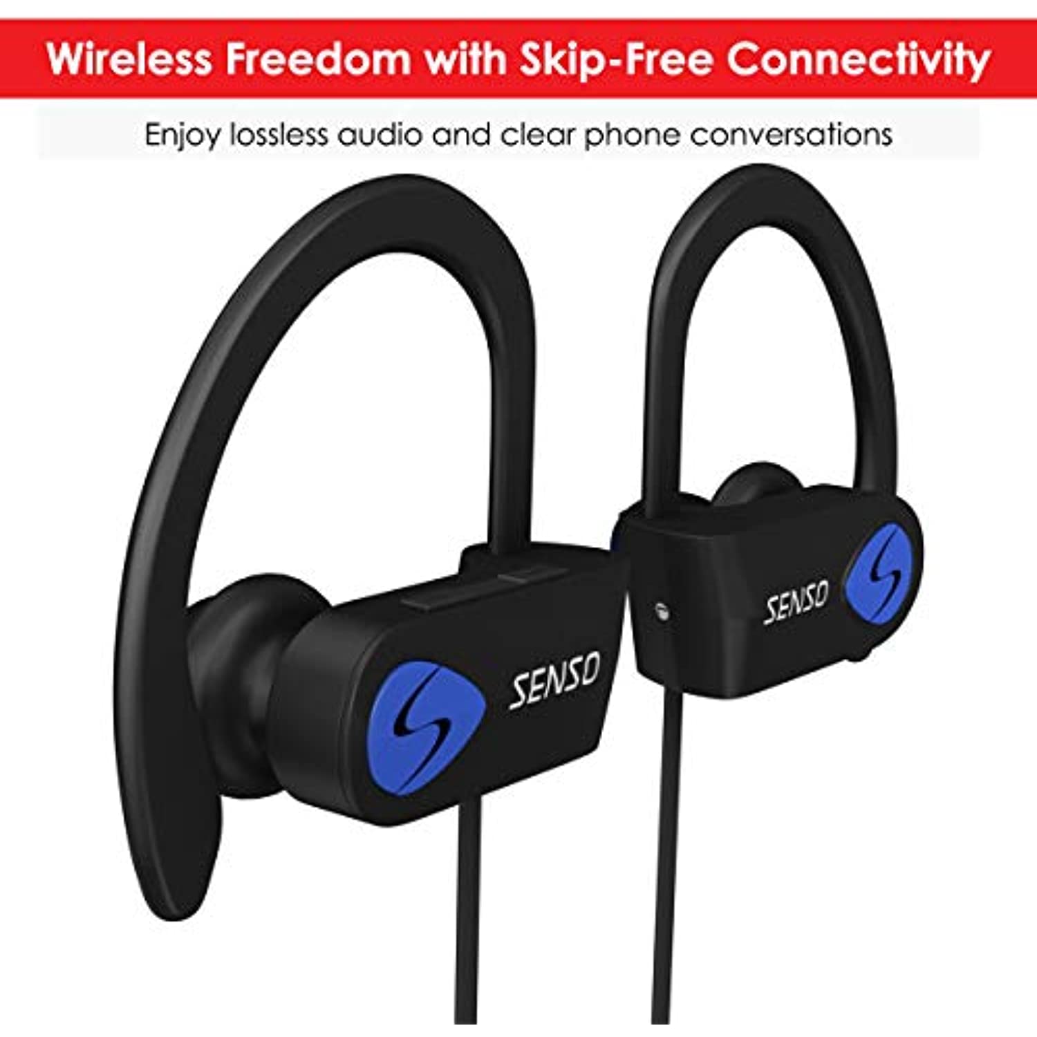 SENSO Bluetooth Headphones, Best 