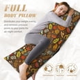 thumbnail image 7 of Naloa Picnic Body Pillow Cover, Pillowcases with Hidden Zipper Breathable Long Pillow Case (Pillows are not included,20x54 inch), 7 of 7